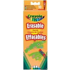 Цветные карандаши Crayola 10 шт. с корректорами 3635