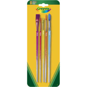 Кисточки Crayola для красок (5 шт.) 3007
