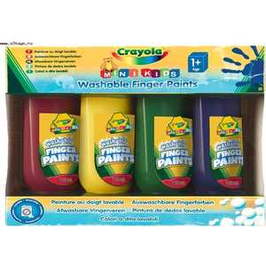 Краски Crayola для рисования пальцами (смываемые) 3239