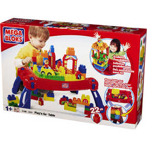 Mega Bloks Игровой столик с конструктором 8237