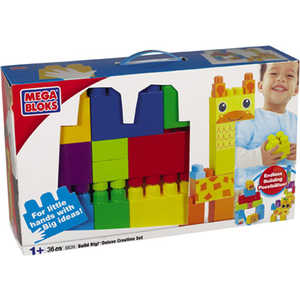 Mega Bloks Набор кубиков конструктора Maxi "Зоопарк" 8839