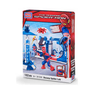 Человек-Паук Mega Bloks и стена для трюков (Spider-Man 4) 91330