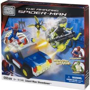Конструктор Mega Bloks "Ящер против Человека-паука" (Spider-Man 4) 91346