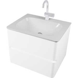 Раковина мебельная Am.Pm Serenity искусственный мрамор 60 см белый глянец (M40WPX0601WG)