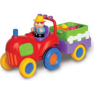 Kiddieland Развивающий игровой центр - трактор с овощами KID 037325