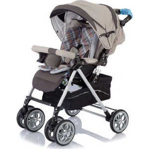 Коляска прогулочная Jetem Cozy beige check S-801 W