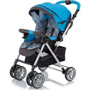 Коляска прогулочная Jetem Cozy blue check S-801 W