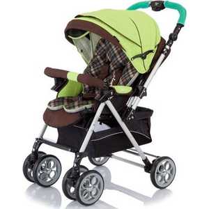 Коляска прогулочная Jetem Cozy green check S-801 W
