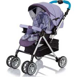 Коляска прогулочная Jetem Cozy purple check S-801 W