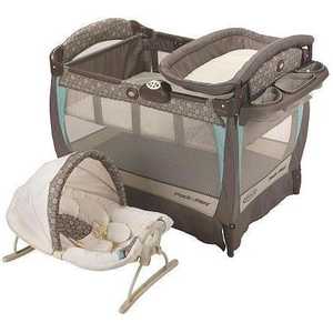 Graco Манеж-кровать "Cuddlecove" (capri) (9Q 00)