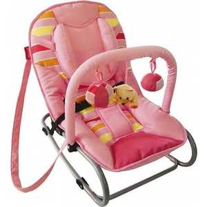 Шезлонг Amalfy с игрушками BC-0281113-2 (pink)