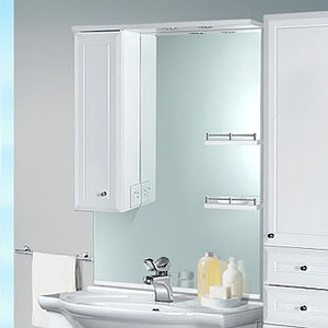 Зеркальный шкаф Aqualife Design осло-70 левый (2-158-000-L-S)