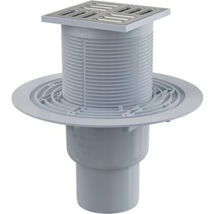 Душевой трап AlcaPlast 105х105/50/75 подводка прямая, гидрозатвор комбинированный SMART (APV2321) Душевой трап AlcaPlast 105х105/50/75 подводка прямая, гидрозатвор комбинированный SMART (APV2321)