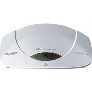 Тюнер DVB-T2 Rolsen RDB507N white