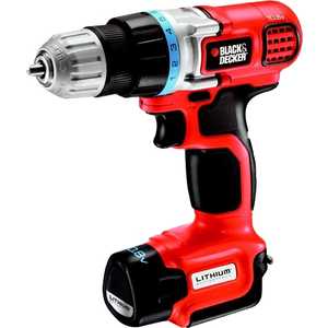 Аккумуляторная дрель-шуруповерт Black-Decker EGBL108KB