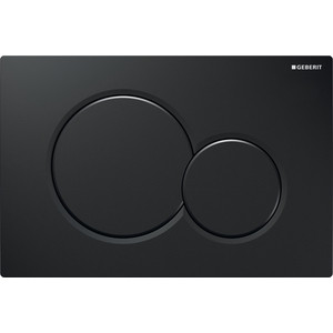 Клавиша смыва Geberit Sigma 01 черная (115.770.DW.5)