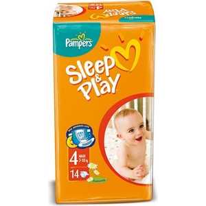 Подгузники Pampers "Sleep and Play" 7-14кг 14шт 4015400166658