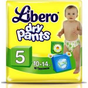 Трусики - подгузники Libero "Dry Pants" М+ 10-14кг 18шт Mini Pack 7322540538755