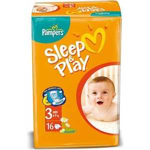Подгузники Pampers "Sleep and Play" 4-9кг 16шт 4015400122838