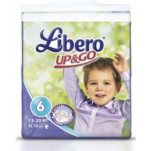 Трусики - подгузники Libero "UPandGO" Mini XL 13-20кг (14 шт) 7322540353372