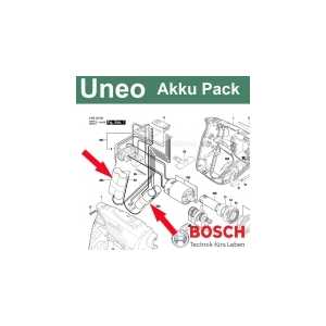 Комплект аккумуляторов Bosch Uneo (2.609.003.050)