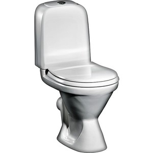 Унитаз компакт Gustavsberg 392 basic с сиденьем, смыв 6 л. (GB1039226105)