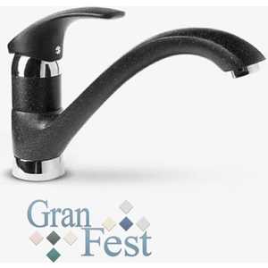 Смеситель для кухни GranFest 1924 308 черный