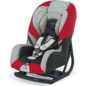 Автокресло Brevi 0-18 кг Grand prix silverline серое/красное 515-086