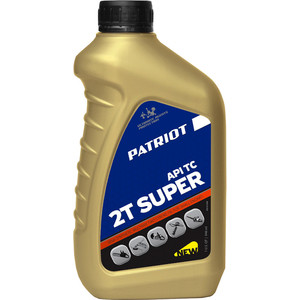 Масло 2-х тактное PATRIOT 1л Super Active 2Т полусинтетическое