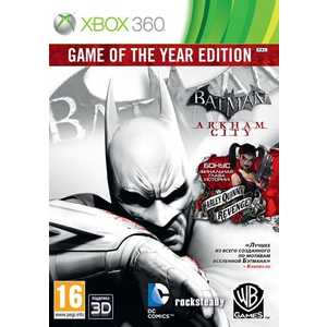 Игра для Xbox 360 Batman: Arkham City Game of the Year Edition (Xbox 360, русские субтитры)