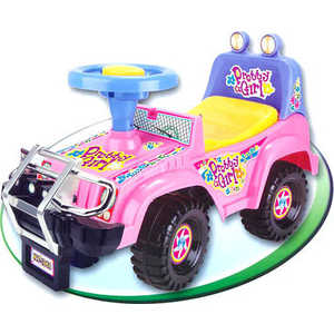 Каталка Kids Rider "Джип" музыкальная (розовый) 1365PS