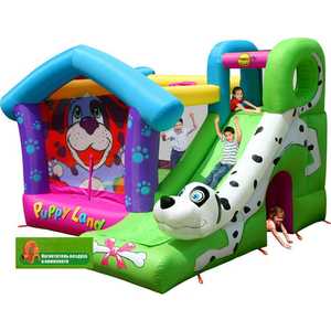 Надувной батут Happy Hop "Puppy Land" 9109