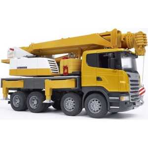 Автокран Bruder Scania с модулем, со световыми и звуковыми эффектами 03-570