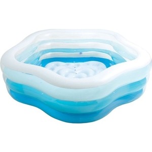 Бассейн Intex Звезда с надувным полом 185х180х53 см 56495/56495NP