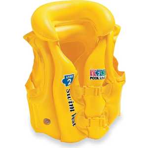 Жилет Intex желтый 3-6 лет 58660