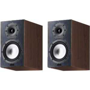 Полочная акустическая система Canton GLE 436, walnut / black