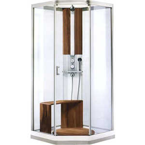 IDO Showerama 9-5 90x70 тонир. стекла профиль хром (48750-33-907)