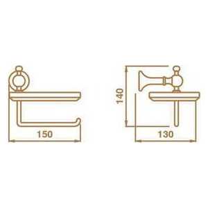 Набор Bagno Associati Regency (RE23392 OLD Brass)