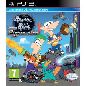 Игра для PS3 Disney Phineas and Ferb Across 2ND / Финес и Ферб. Покорение 2-ого измерения (PS3, английская версия)