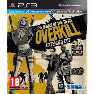 Игра для PS3 Move House of the Dead Overkill Extended Cut (PS3, английская версия)
