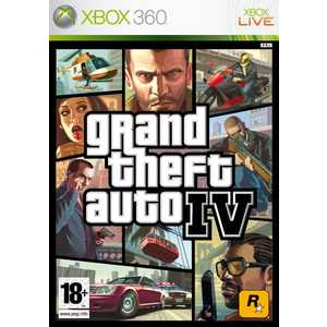 Игра для Xbox 360 Grand Theft Auto IV (Xbox 360, английская версия)