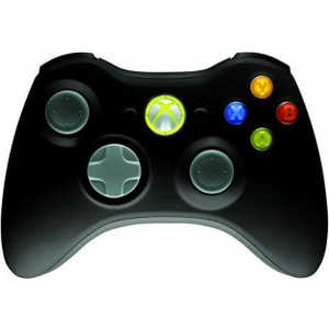 Геймпад Microsoft XBox 360 Wireless Controller black (JR9-00010)