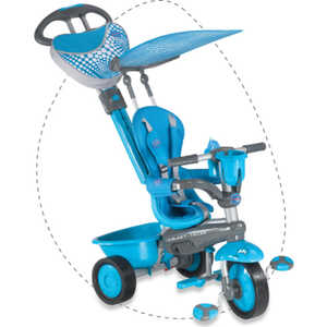 Велосипед 3-х колесный Smart Trike "Zoo Dolphin" (голубой) 1573900