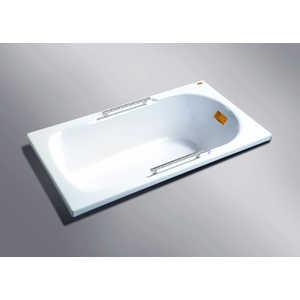 Акриловая ванна Appollo 170x75x42 см с отверстиями для ручек белая (TS-1702Q)