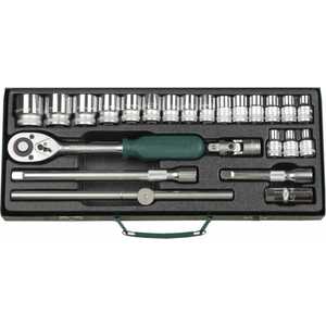 Набор головок торцевых Kraftool 1/2" 24шт Industrie Qualitat (27892-H24_z01)