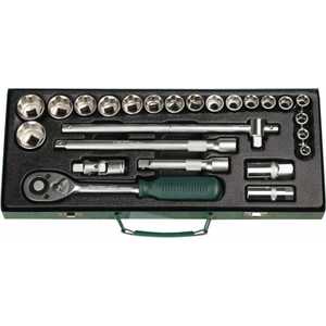 Набор головок торцевых Kraftool 1/2" 25шт Industrie Qualitat (27892-H25_z01)