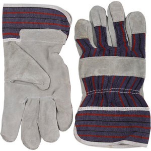 Перчатки Stayer Master рабочие комбинированные кожаные из спилка XL (1130-XL)