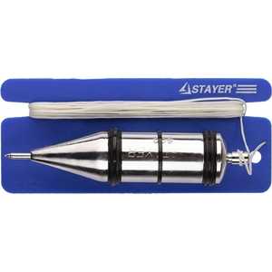 Отвес Stayer Profi строительный со шнуром 150г (2-06352-15)