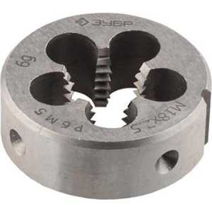 Плашка Зубр "Эксперт" круглая мелкий шаг М20x1.5 (4-28023-20-1.5)
