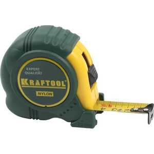 Рулетка Kraftool 9м х25мм с нейлоновым покрытием (34122-09)
